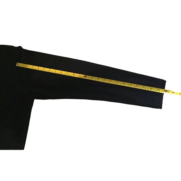 ADIDAS- MENS NAVY GOLF PULLOVER HALF ZIP UP CLOSURE LONG SLEEVE SIZE LARGE - Picture 4 of 6